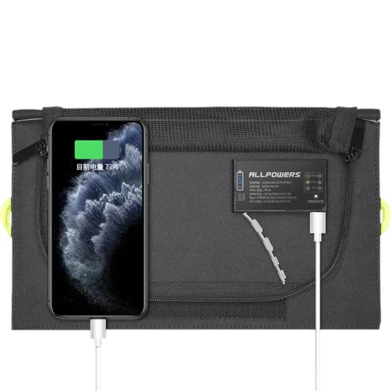 CHARGEUR SOLAIRE - ÉTANCHE ET PLIABLE - Image 5