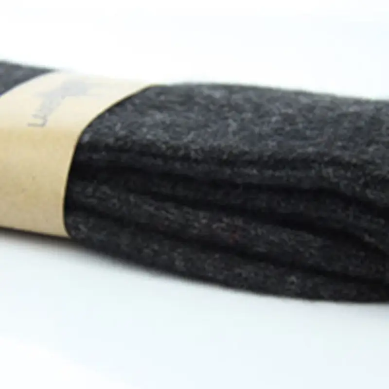 CHAUSSETTE MILITAIRE - LAINE NOIR - Image 4