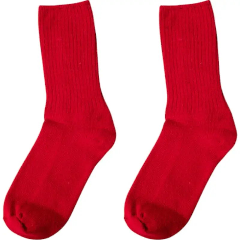 CHAUSSETTE MILITAIRE - LAINE ROUGE - Image 2