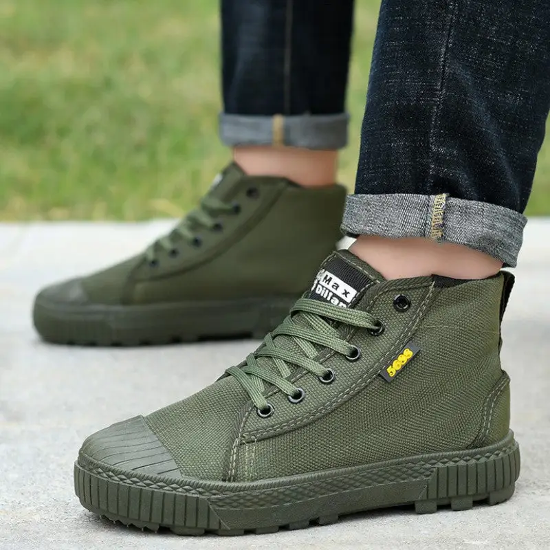 Chaussure homme style militaire - Image 7