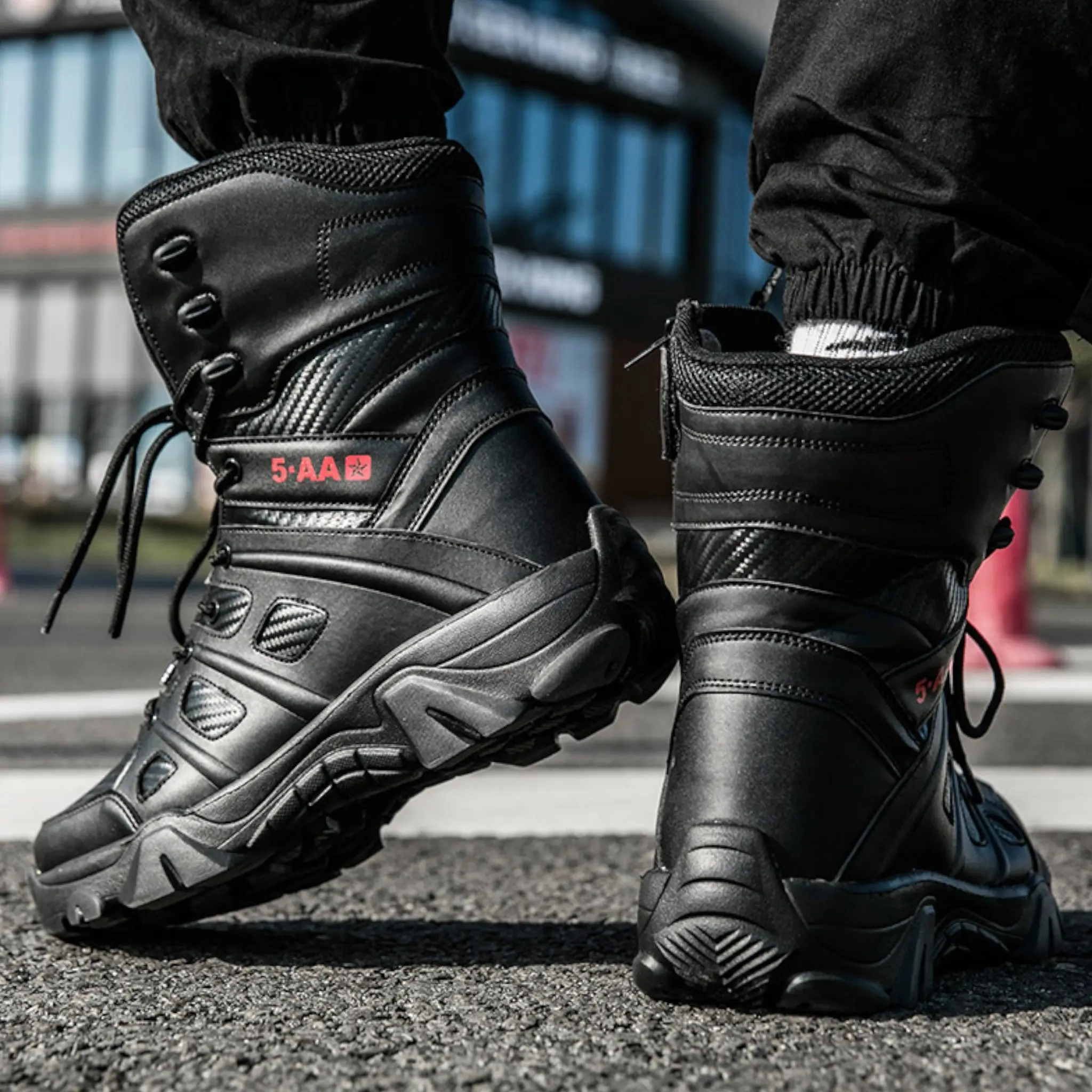 Chaussure homme style rangers - Image 12