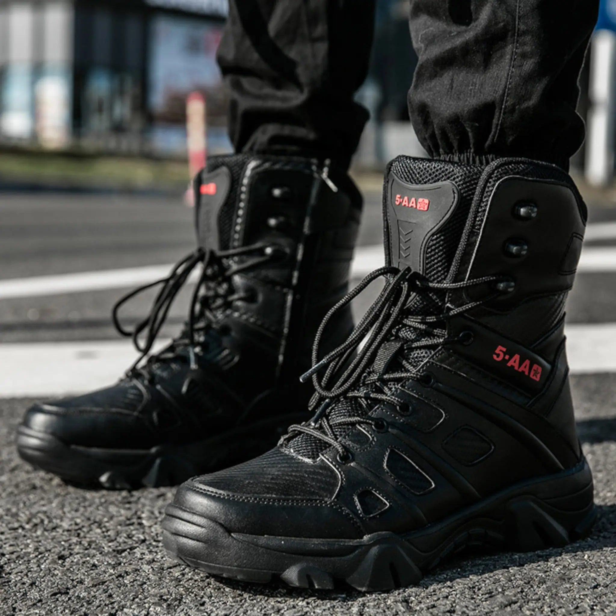 Chaussure homme style rangers - Image 7
