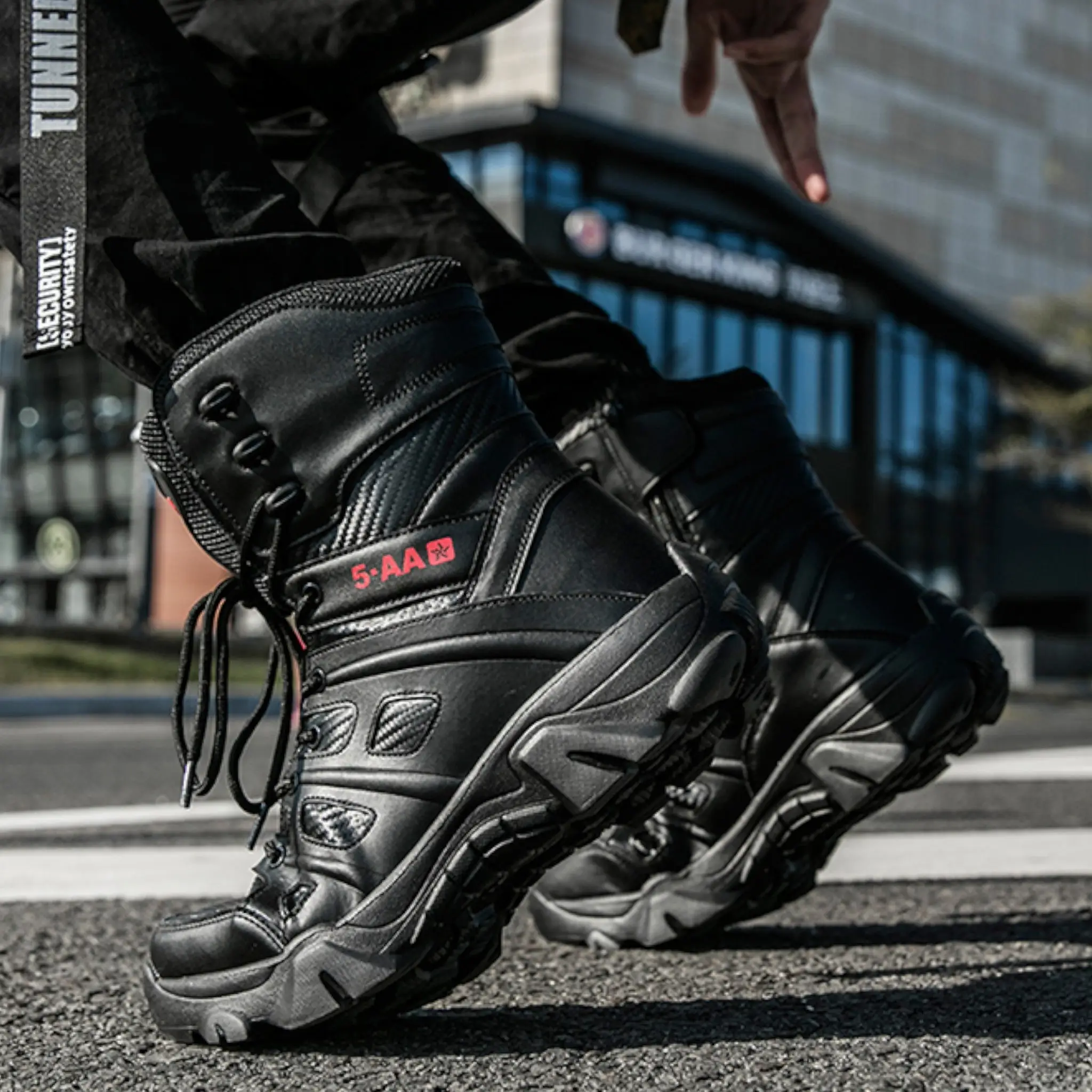 Chaussure homme style rangers - Image 8