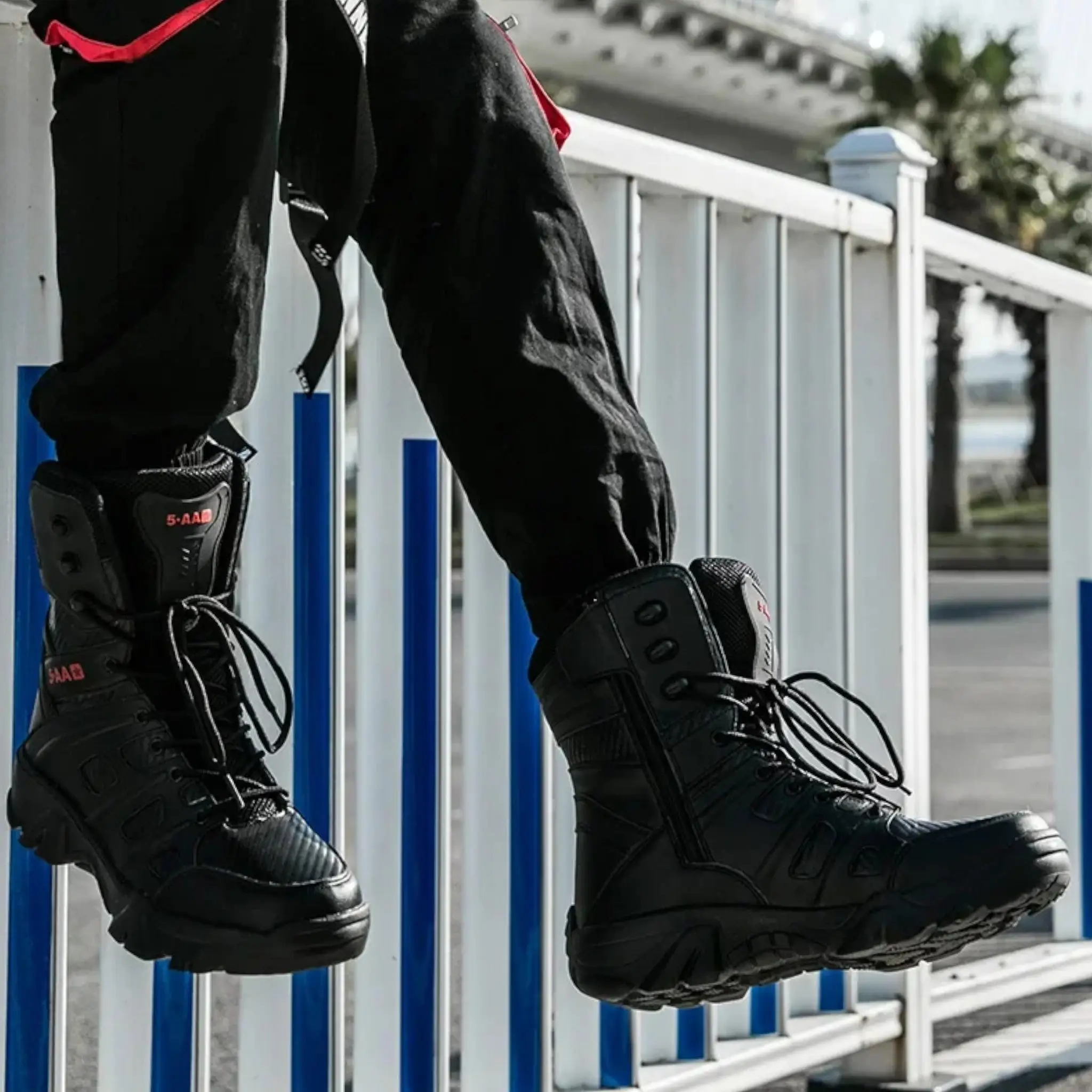 Chaussure homme style rangers - Image 9