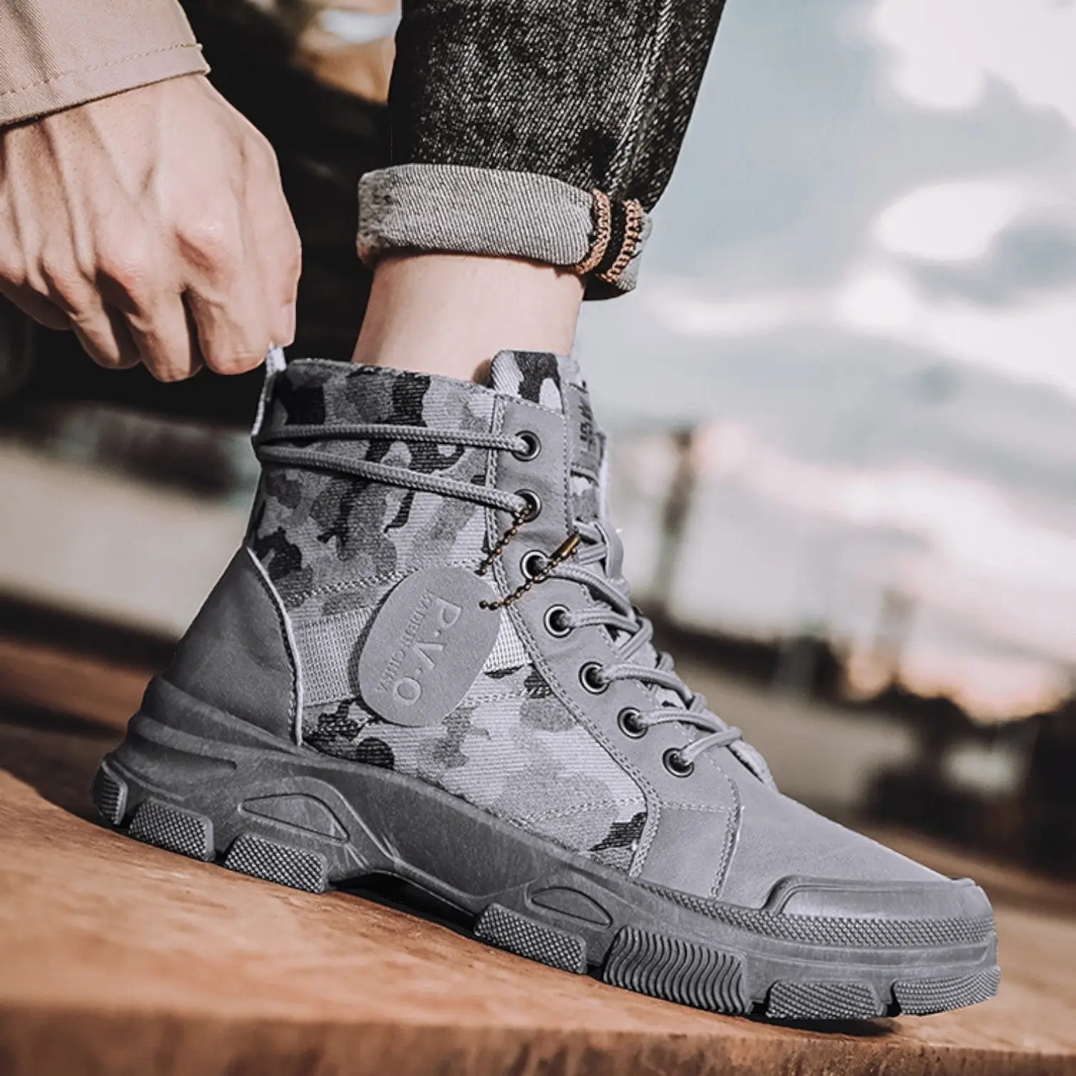 CHAUSSURE MILITAIRE CAMOUFLAGE - Image 14