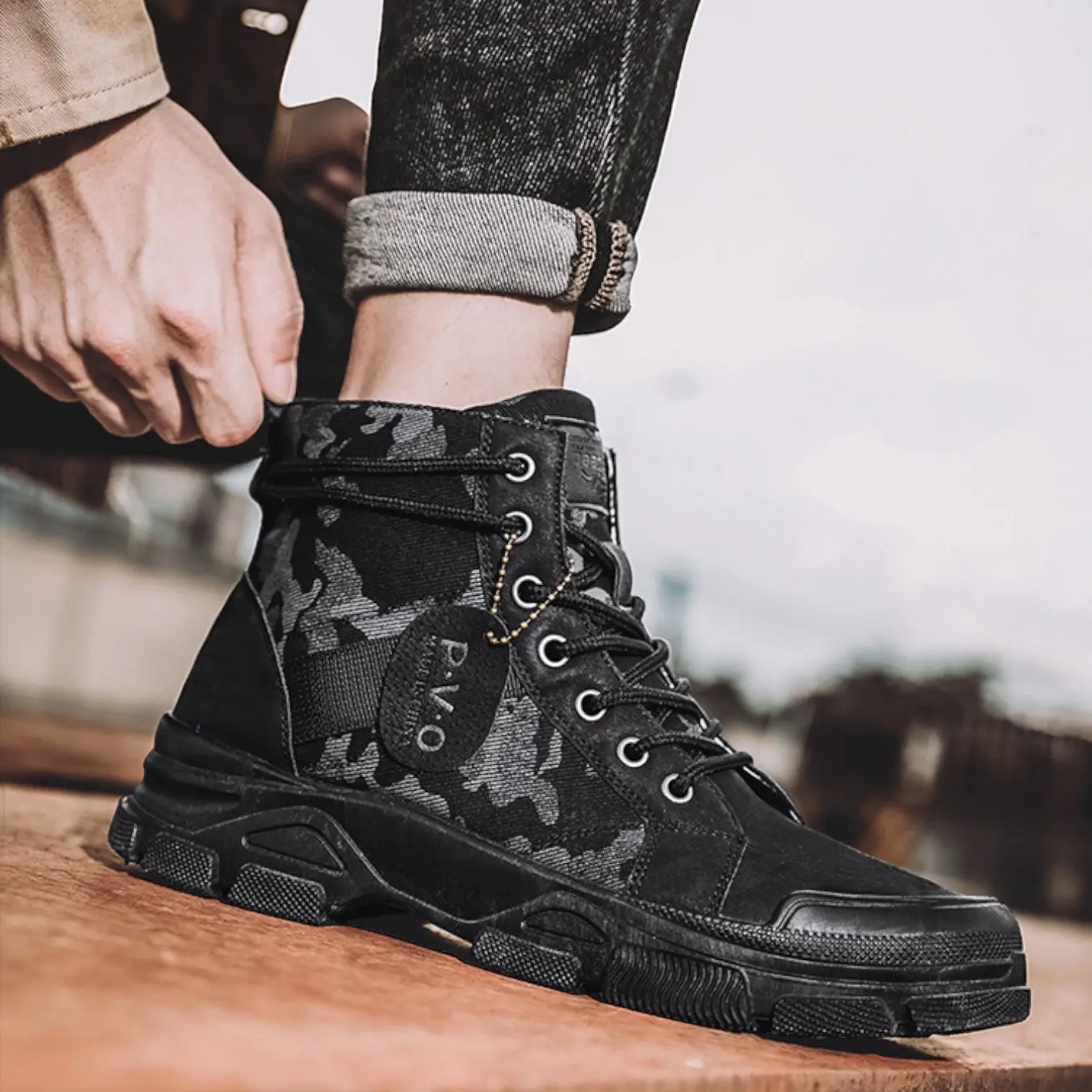 CHAUSSURE MILITAIRE CAMOUFLAGE - Image 18
