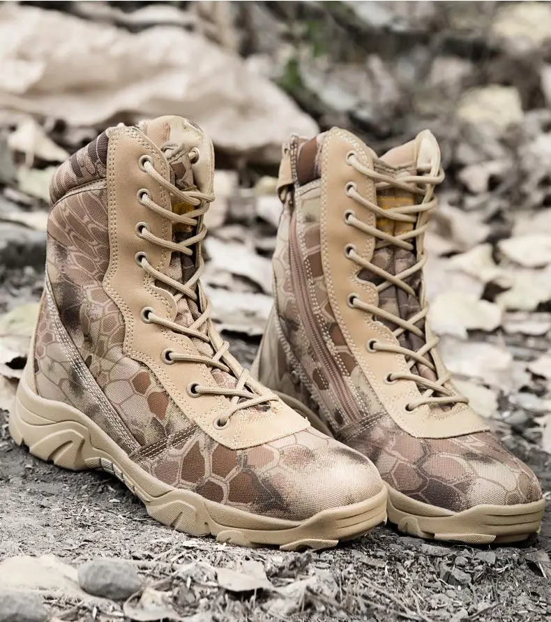Chaussure militaire homme - Image 4