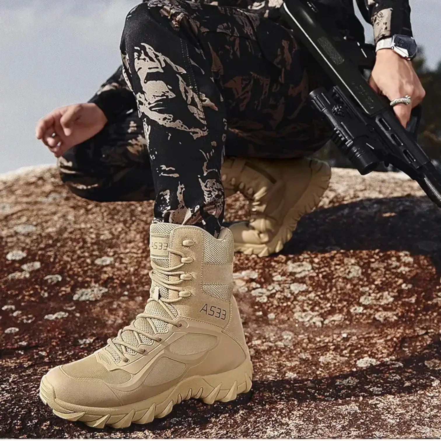 CHAUSSURE MILITAIRE MEILLEURE QUALITE - Image 5