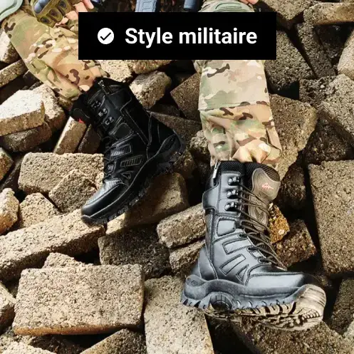 CHAUSSURE MILITAIRE RANGERS QUALITE SUPERIEURE - Image 3