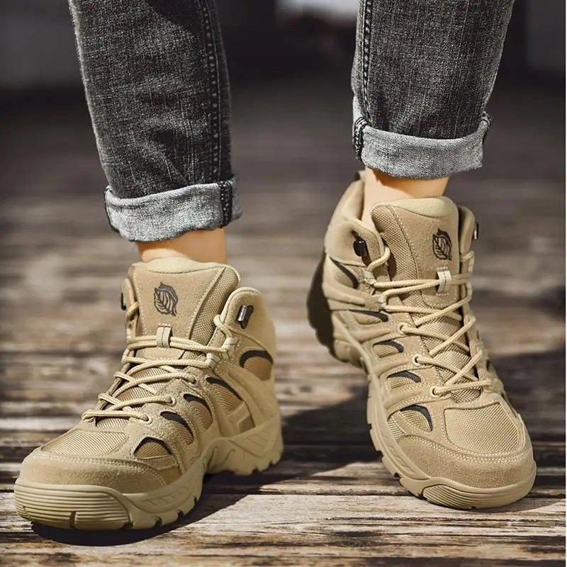 Chaussure militaire sable - Image 2
