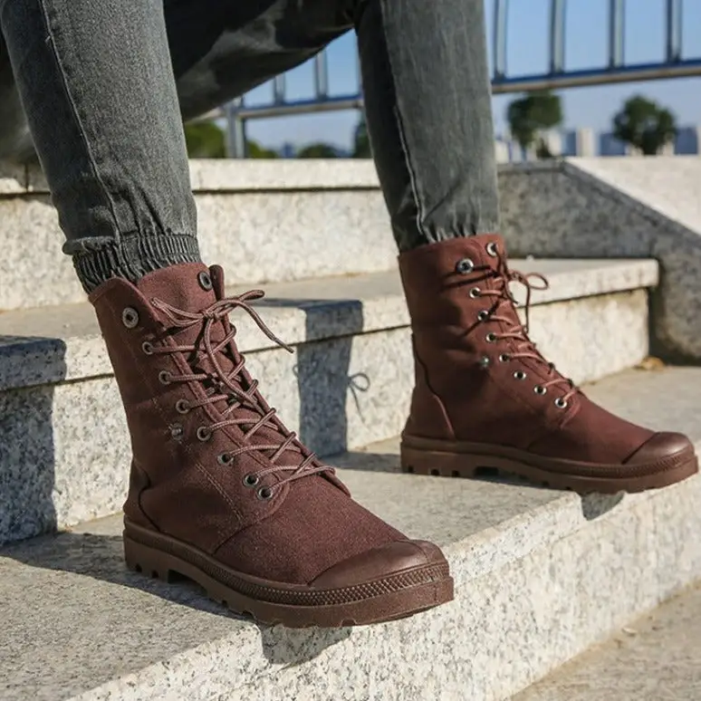 Chaussure militaire vintage - Image 8