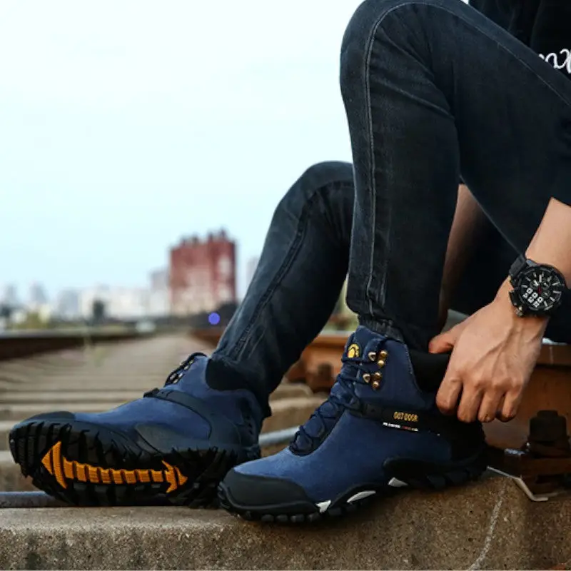 Chaussure randonnée bleu homme - Image 19