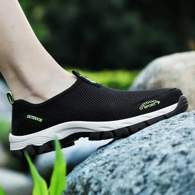 Chaussure randonnée homme sans lacet - Image 10