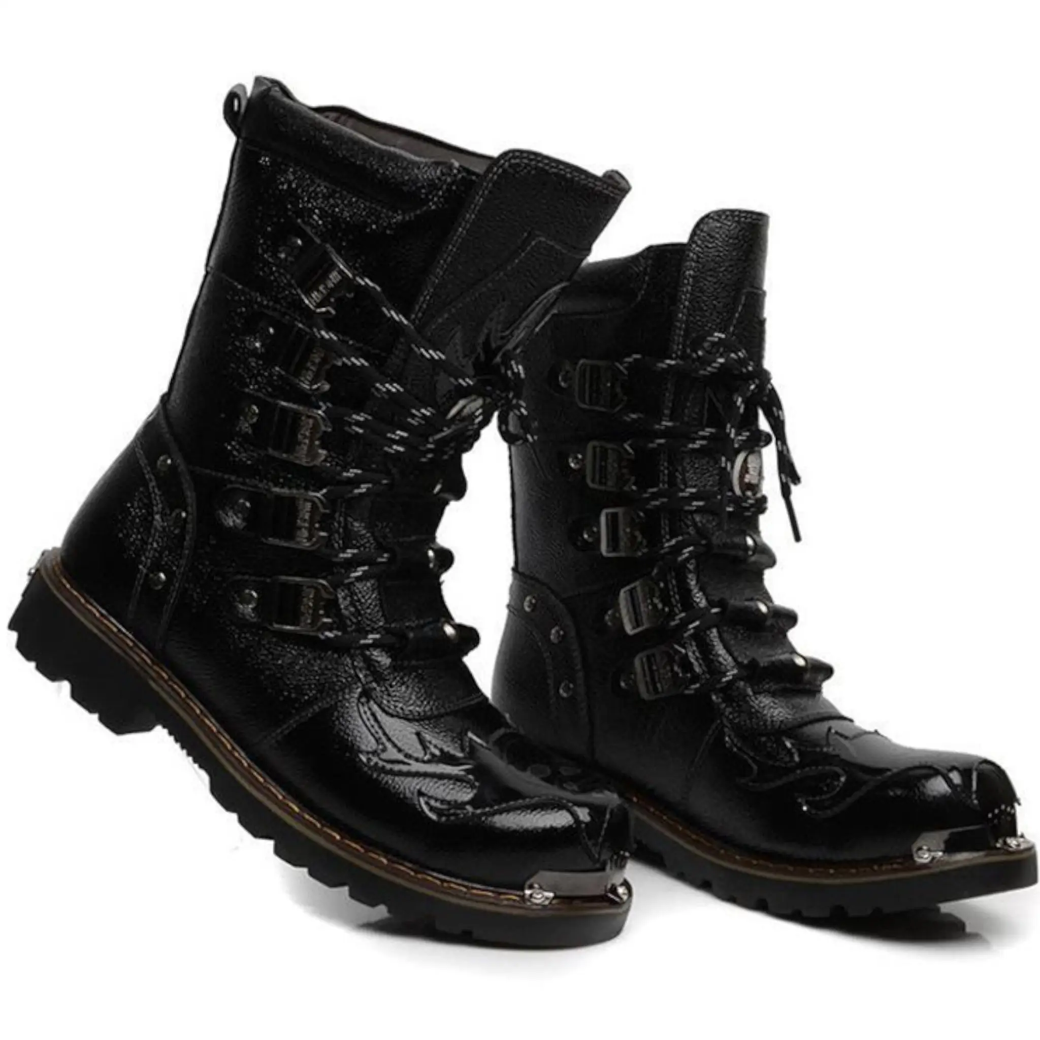 Chaussure rangers femme - Image 7
