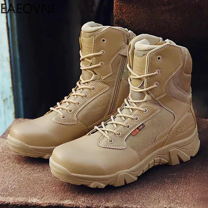 Chaussure rangers imperméables - Image 7