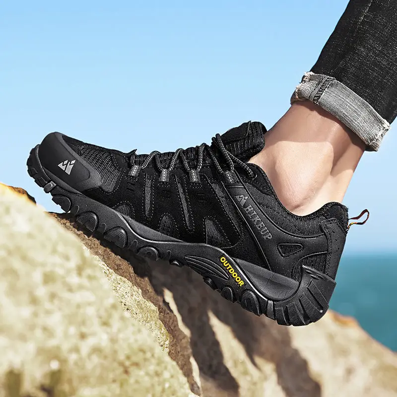 Chaussures basses noires militaires - Image 10