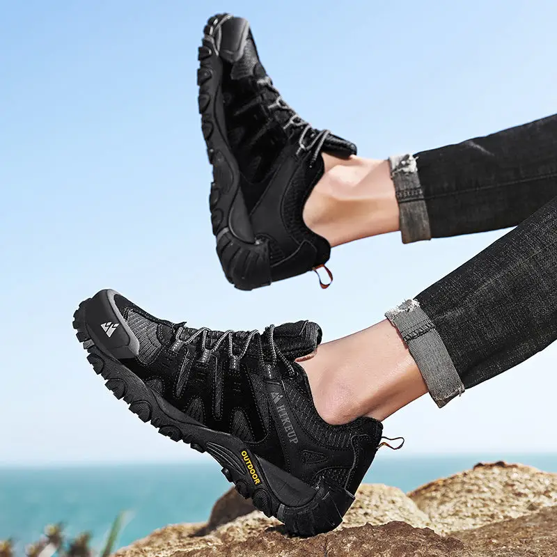 Chaussures basses noires militaires - Image 11