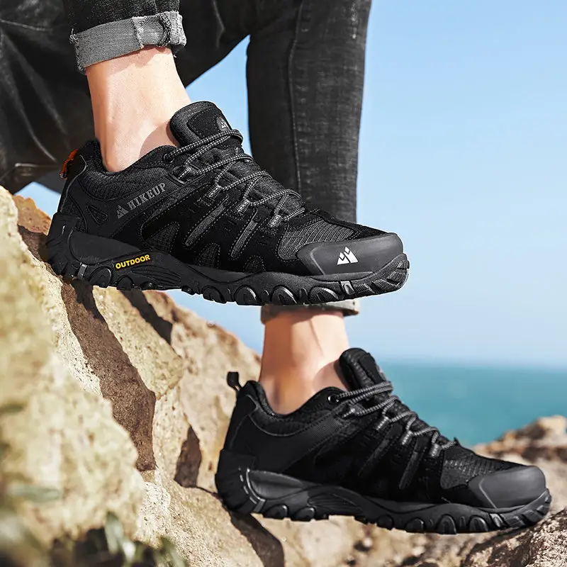 Chaussures basses noires militaires - Image 13