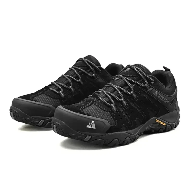 Chaussures basses noires militaires - Image 4