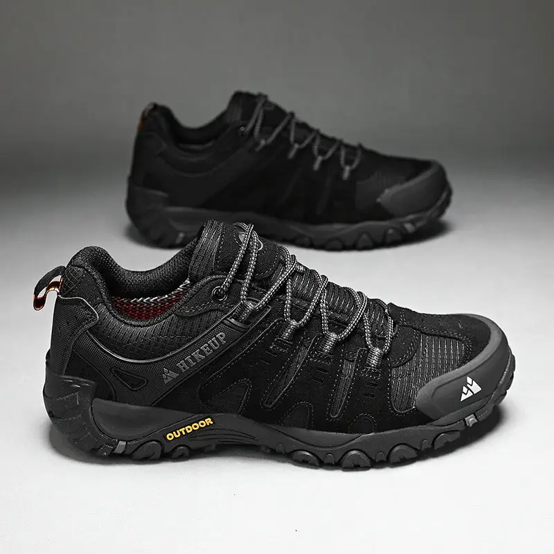 Chaussures basses noires militaires - Image 5