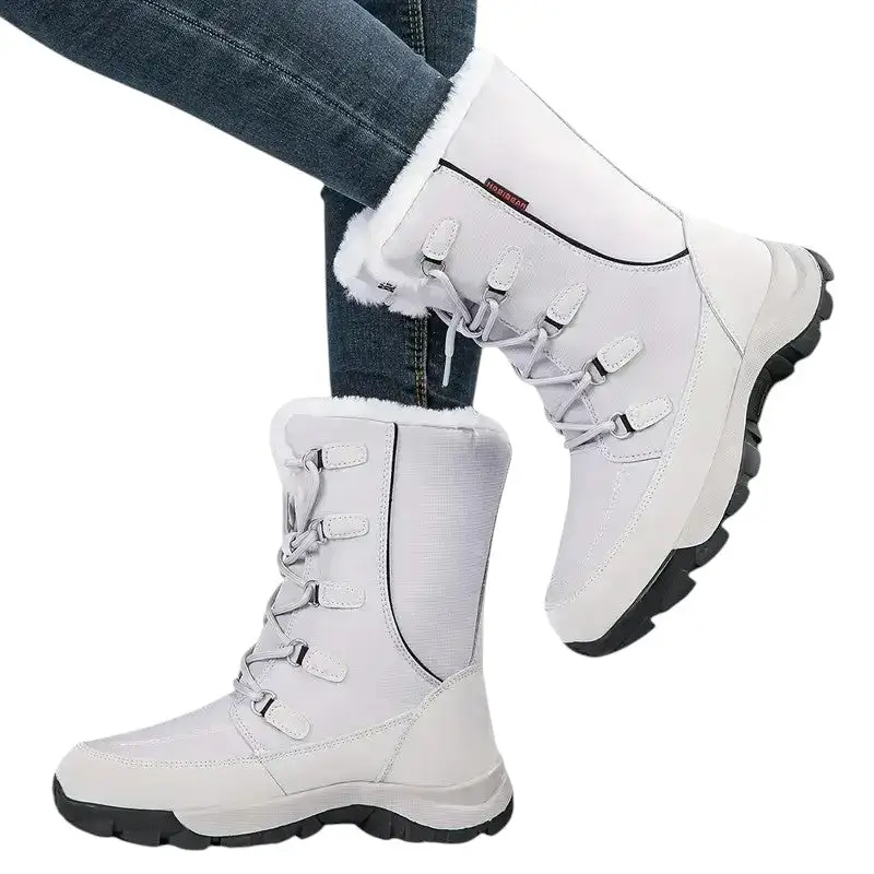Chaussures fourrées femme grand froid - Image 11
