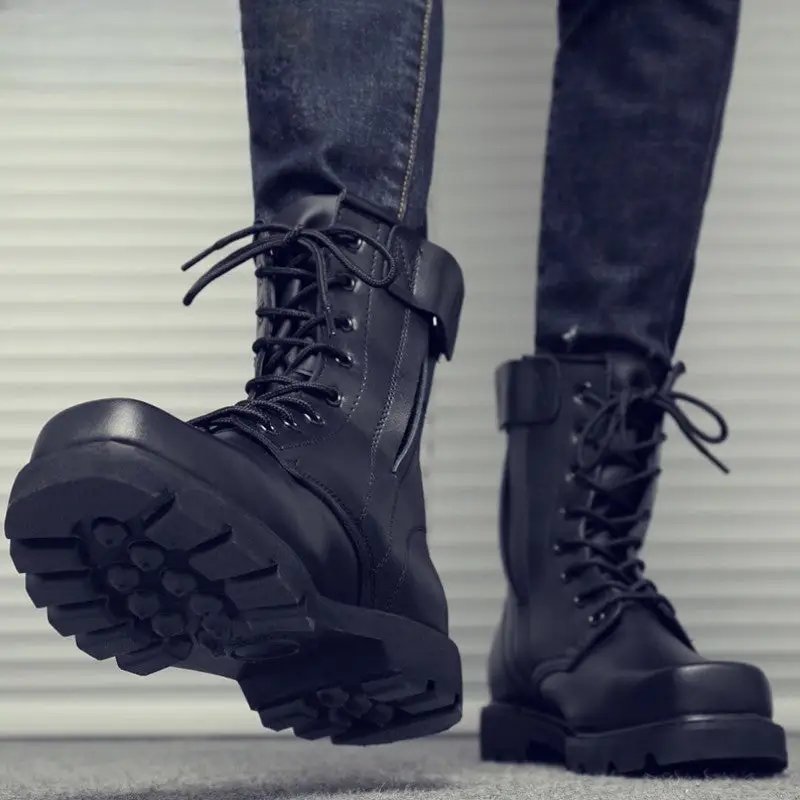 Chaussures militaire noir - Image 12
