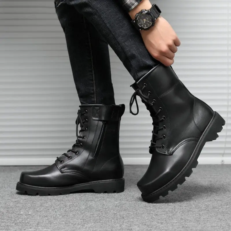 Chaussures militaire noir - Image 14