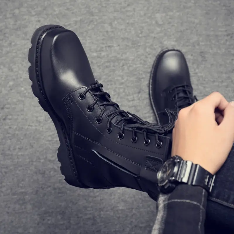 Chaussures militaire noir - Image 17