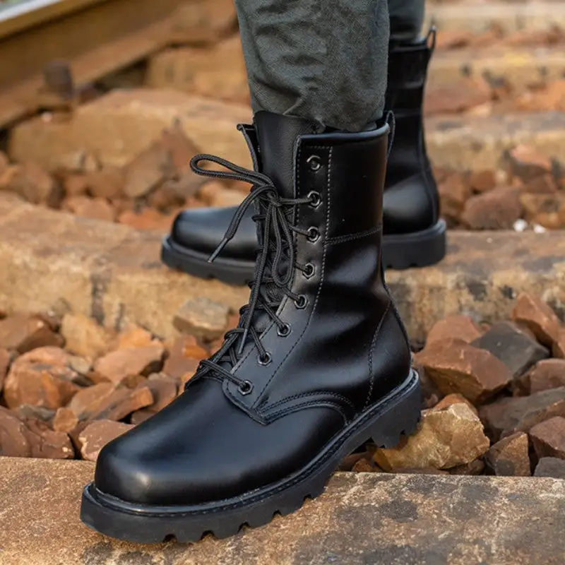 Chaussures militaire noir - Image 18