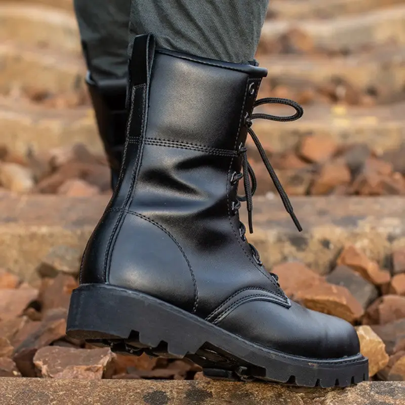 Chaussures militaire noir - Image 19
