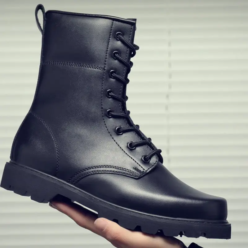 Chaussures militaire noir - Image 2