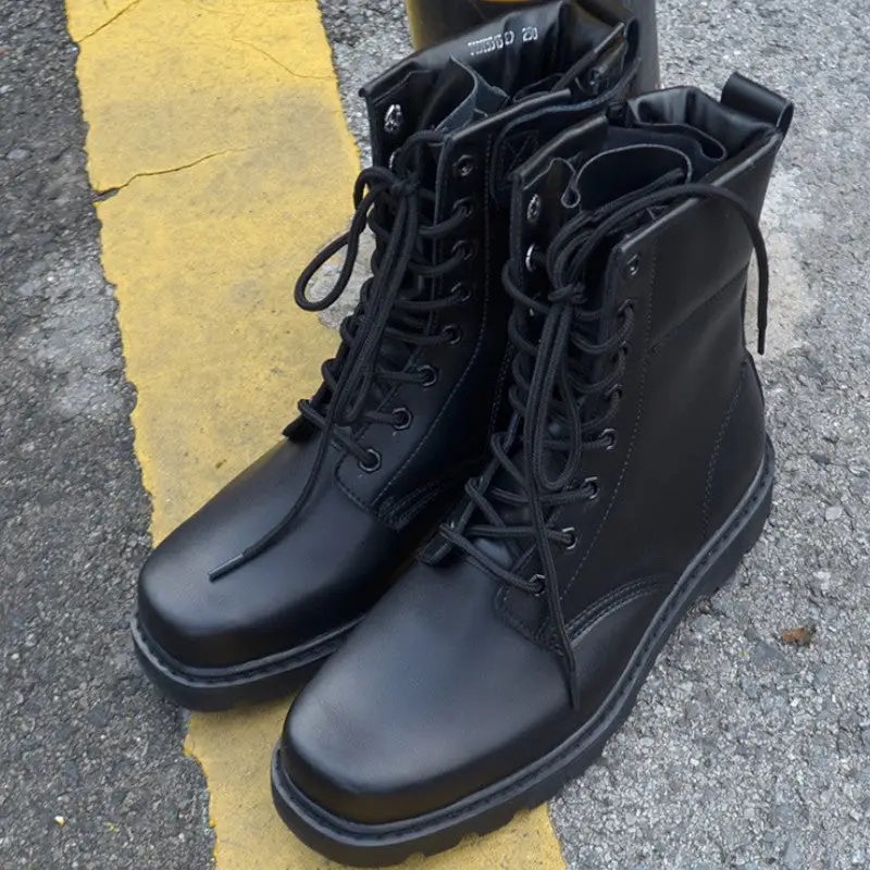 Chaussures militaire noir - Image 4