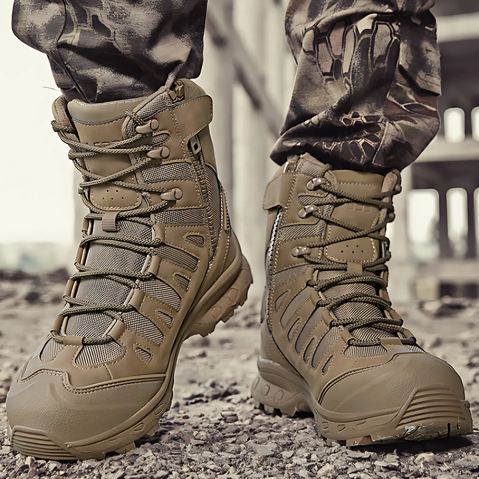 Chaussures militaires homme - Image 11