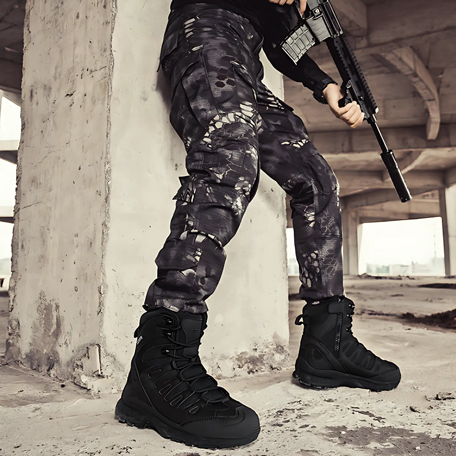 Chaussures militaires homme - Image 2