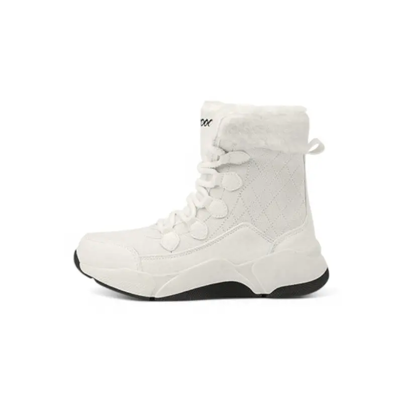 Chaussures noires fourrées femme grand froid - Image 11