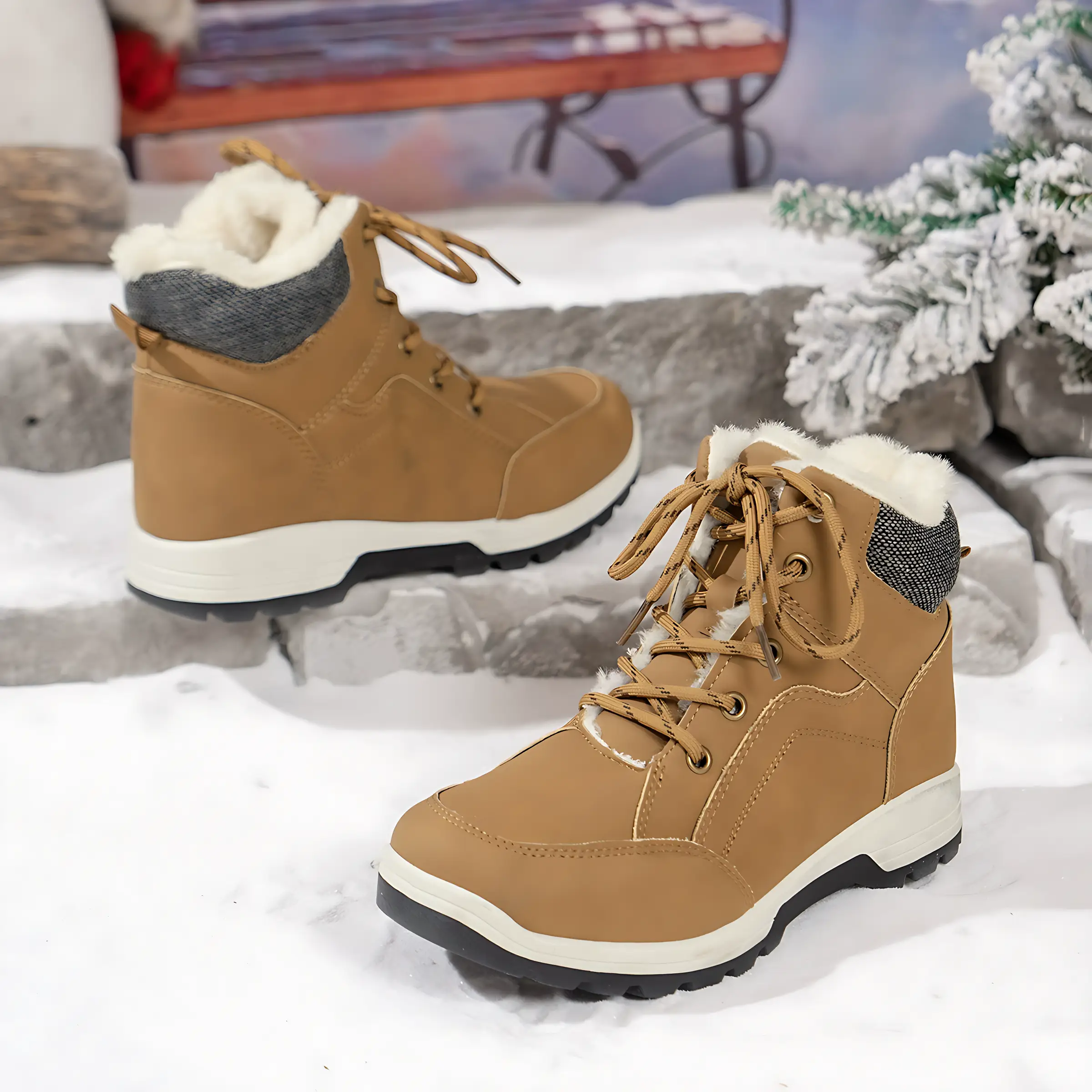 Chaussures randonnée neige femme - Image 4