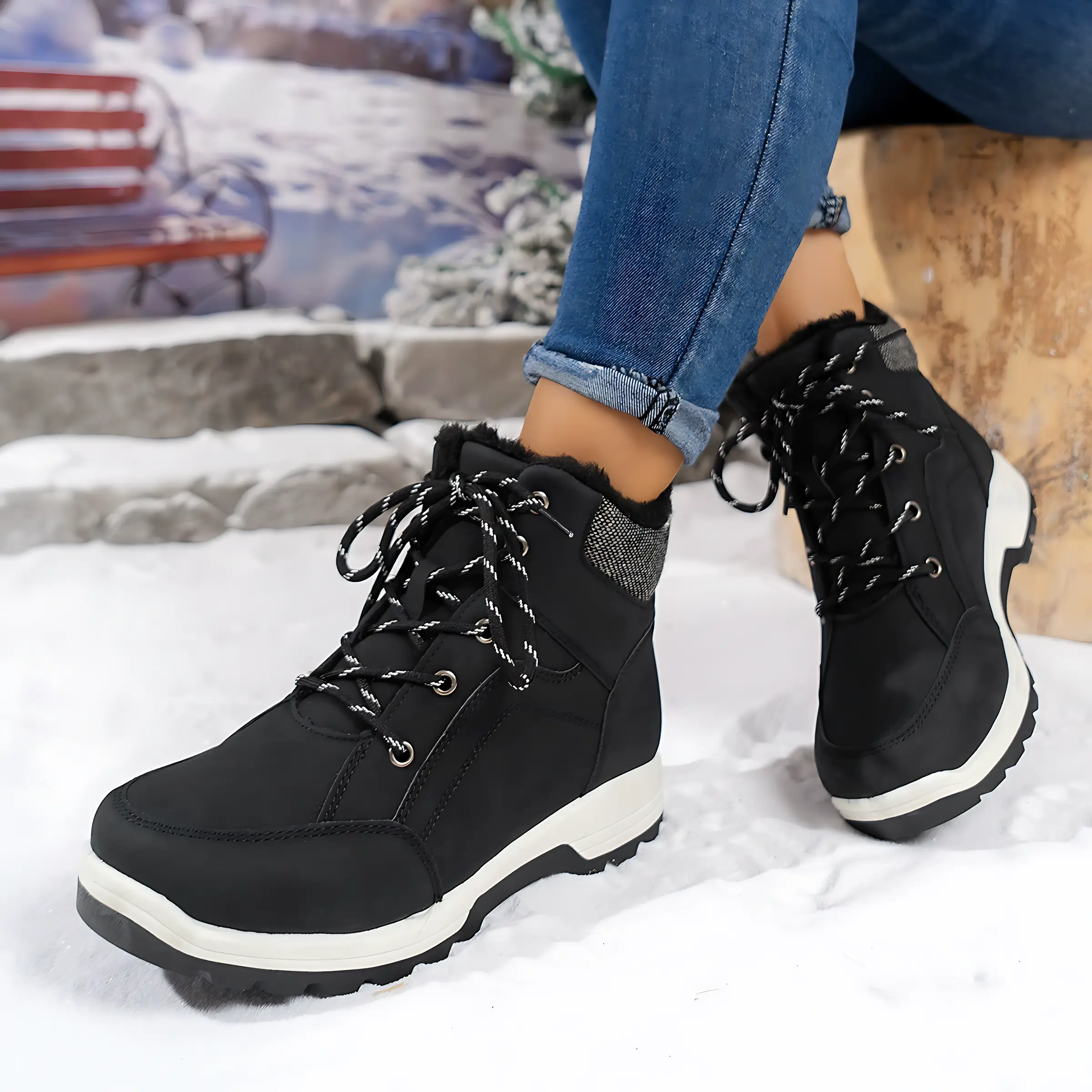 Chaussures randonnée neige femme - Image 9