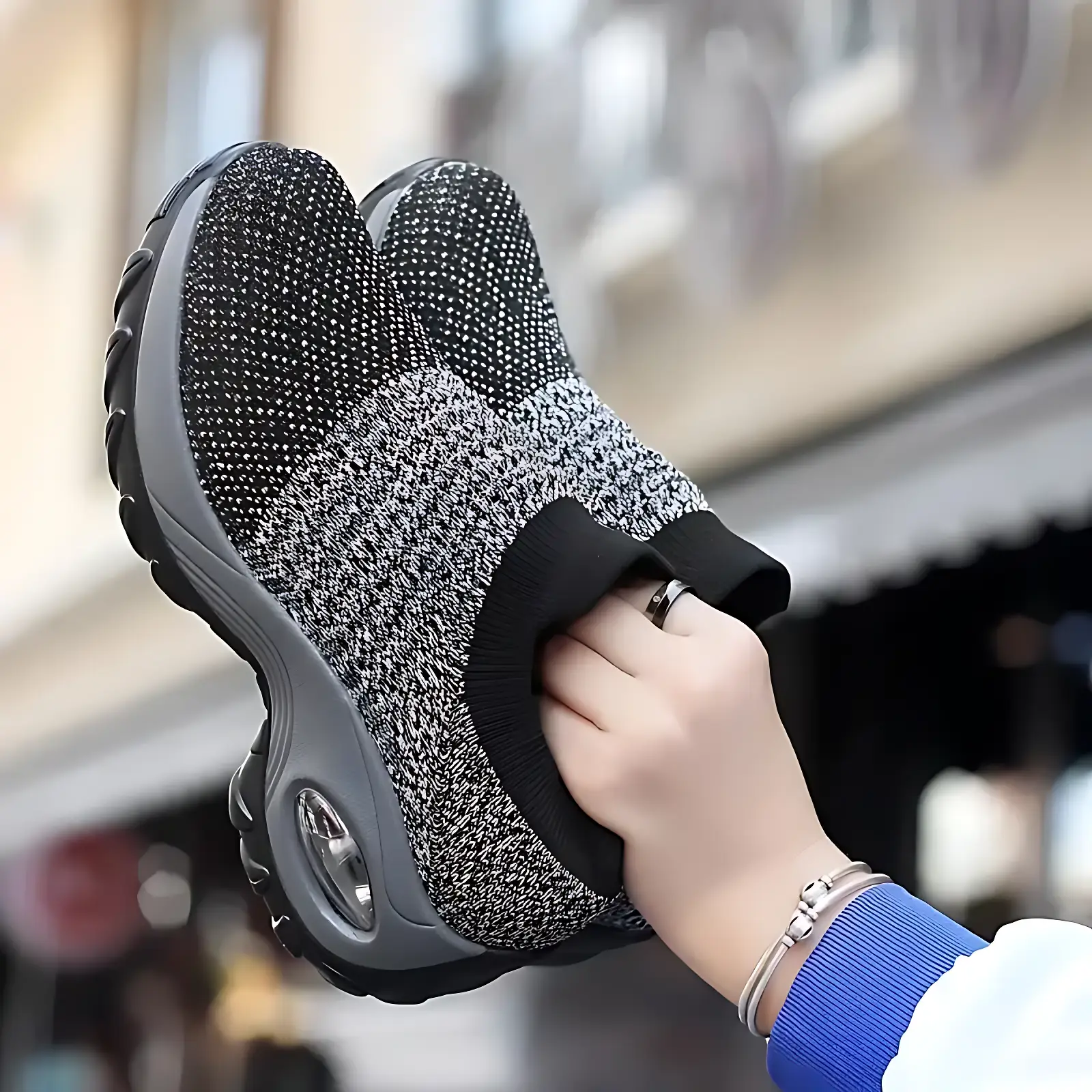 Chaussures randonnées sans lacet femme - Image 11