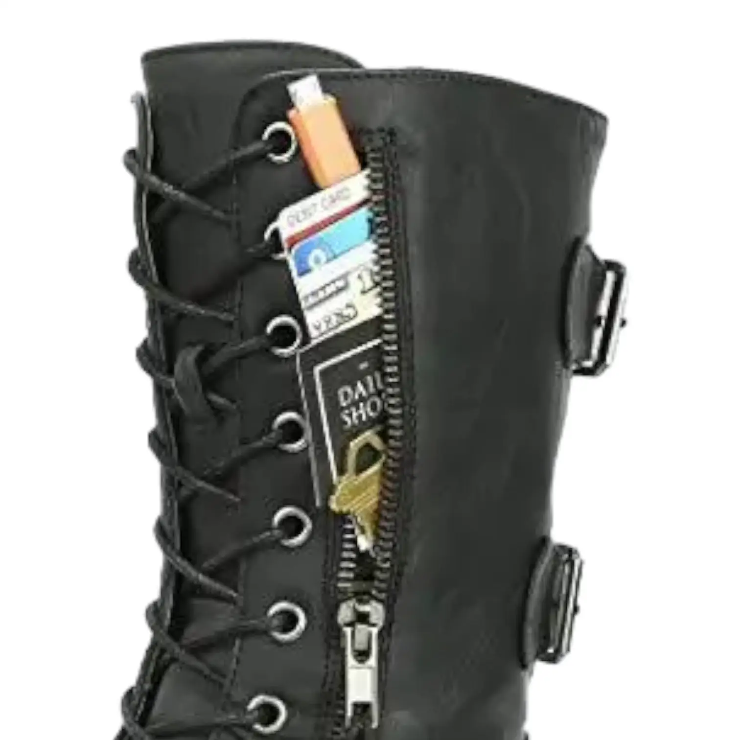 Chaussures style rangers femme - Image 7