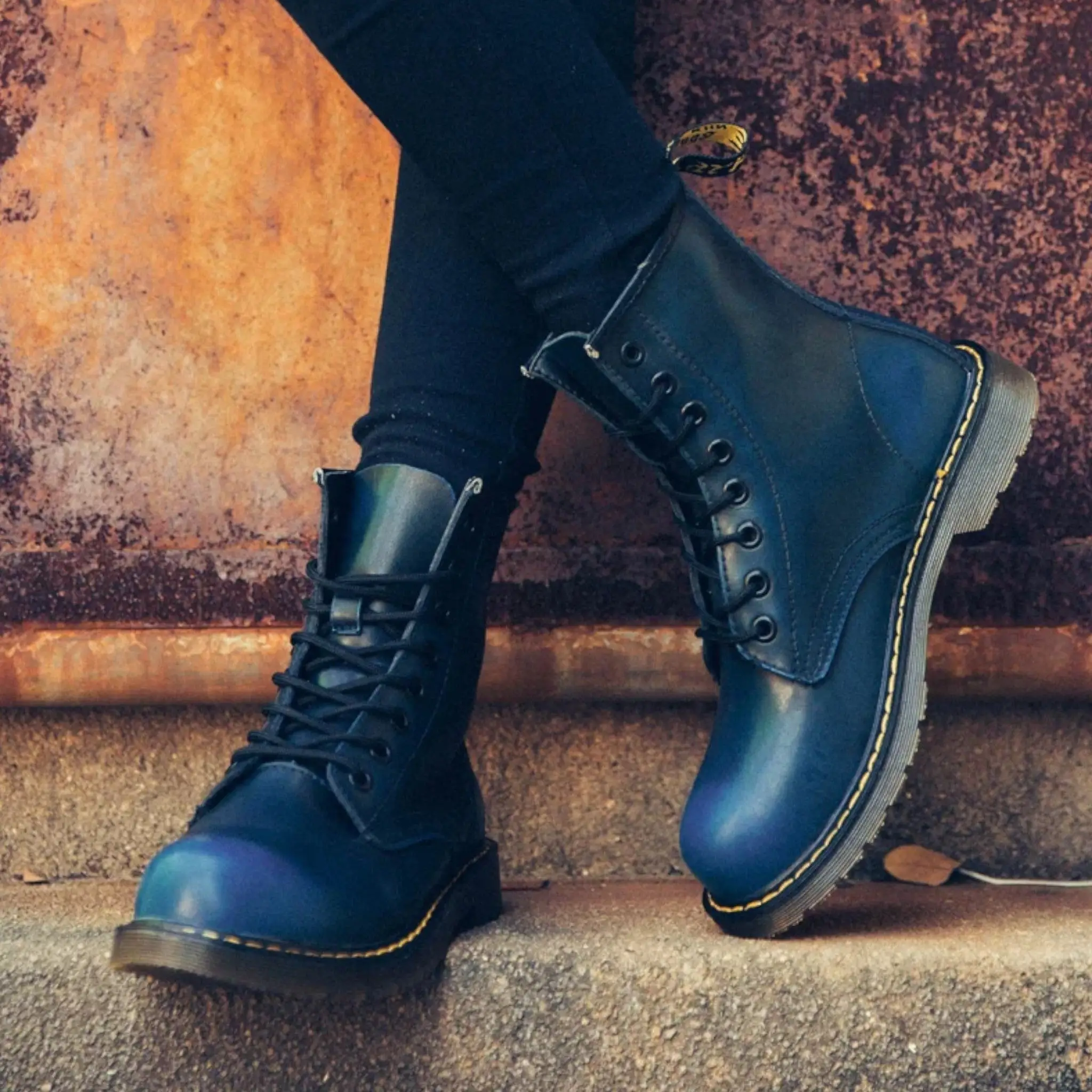 Chaussures style rangers femme - Image 12