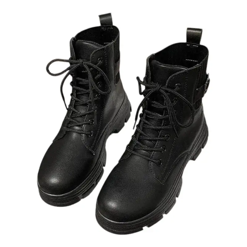 Chaussures type rangers femme - Image 16
