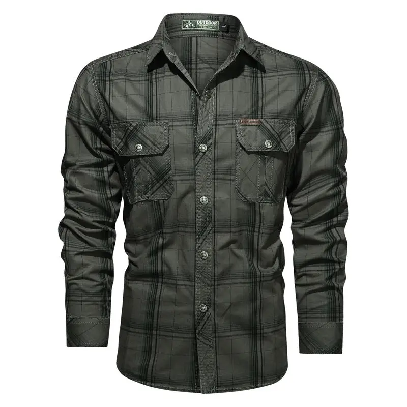 Chemise À Carreaux Homme