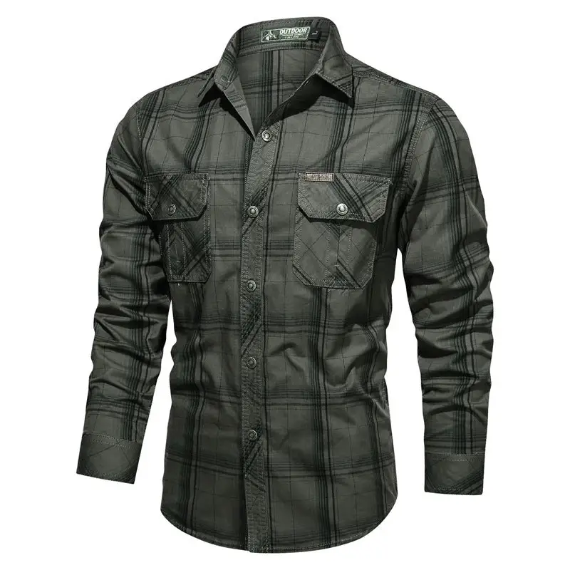 Chemise À Carreaux Homme - Image 2