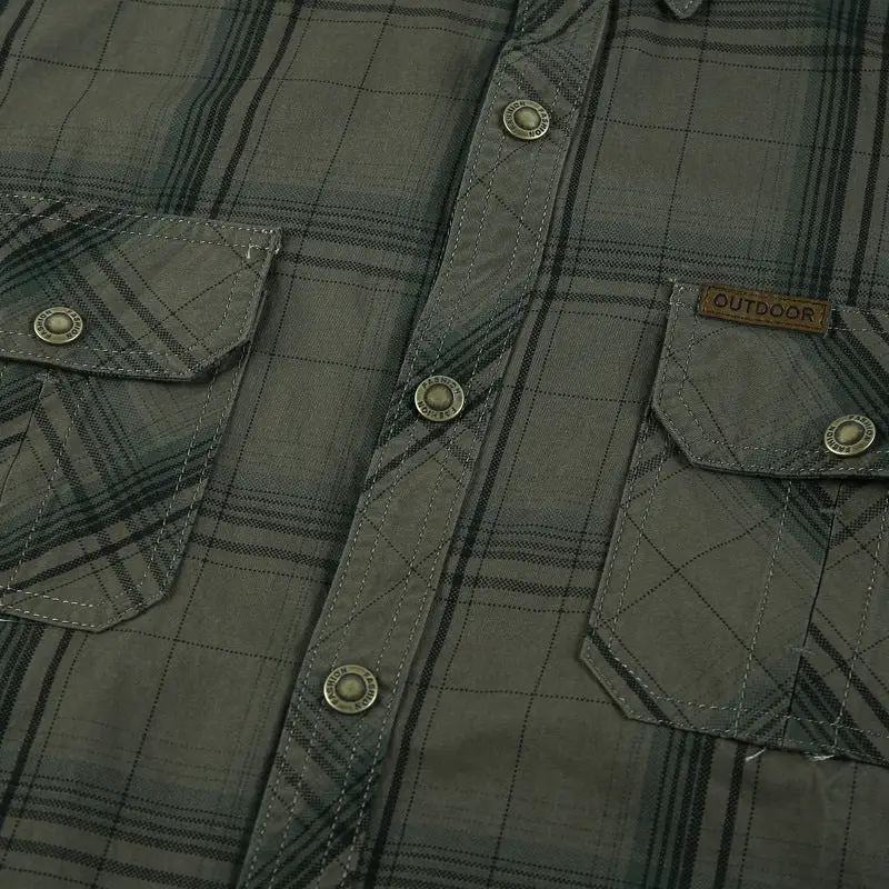Chemise À Carreaux Homme - Image 7