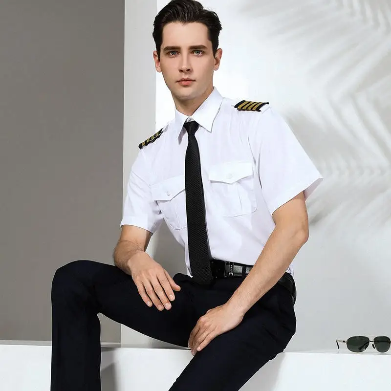 Chemise blanche militaire - Image 3