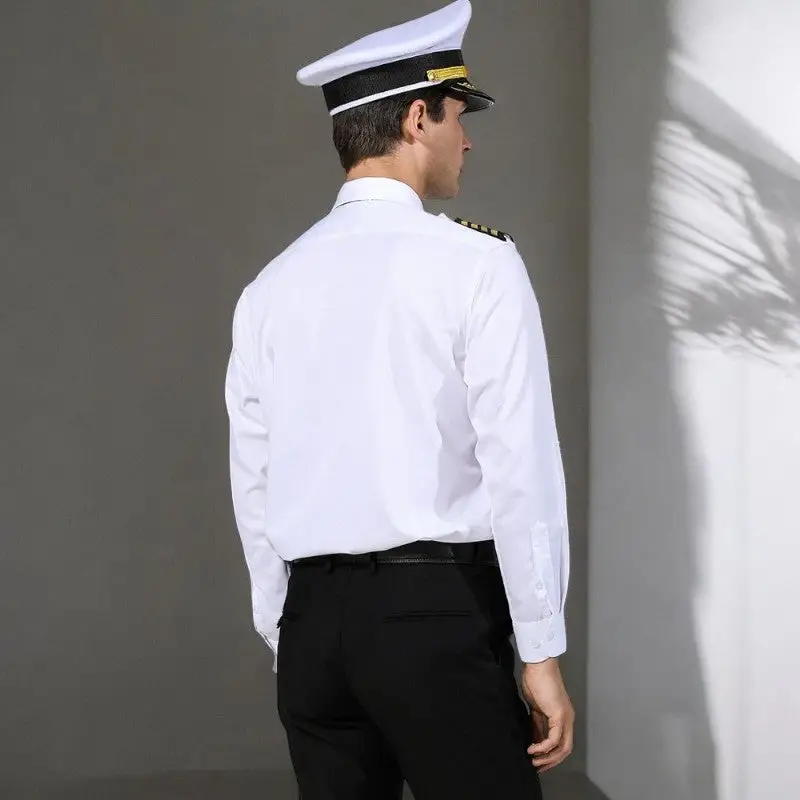 Chemise blanche militaire - Image 7