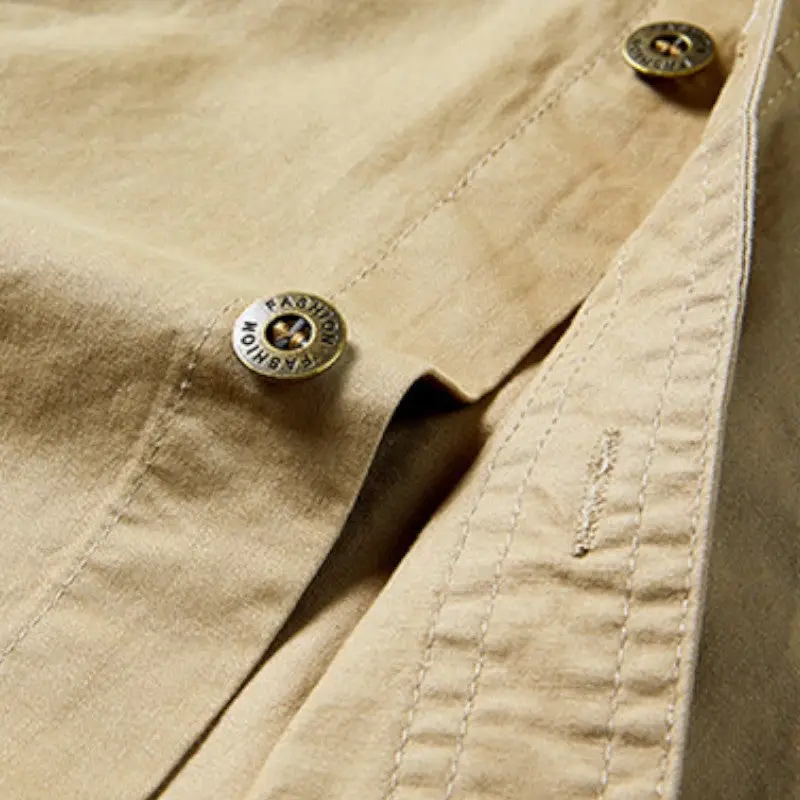 Chemise homme style militaire - Image 14
