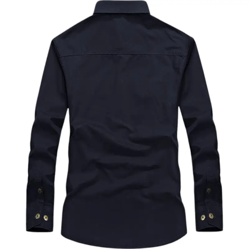 Chemise homme style militaire - Image 2
