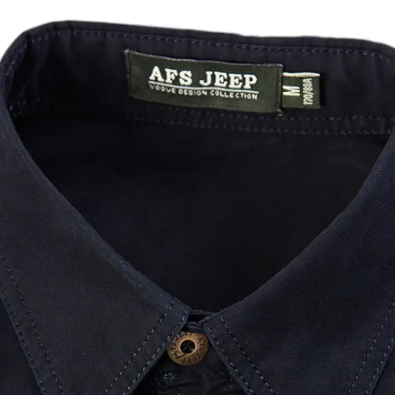 Chemise homme style militaire - Image 3