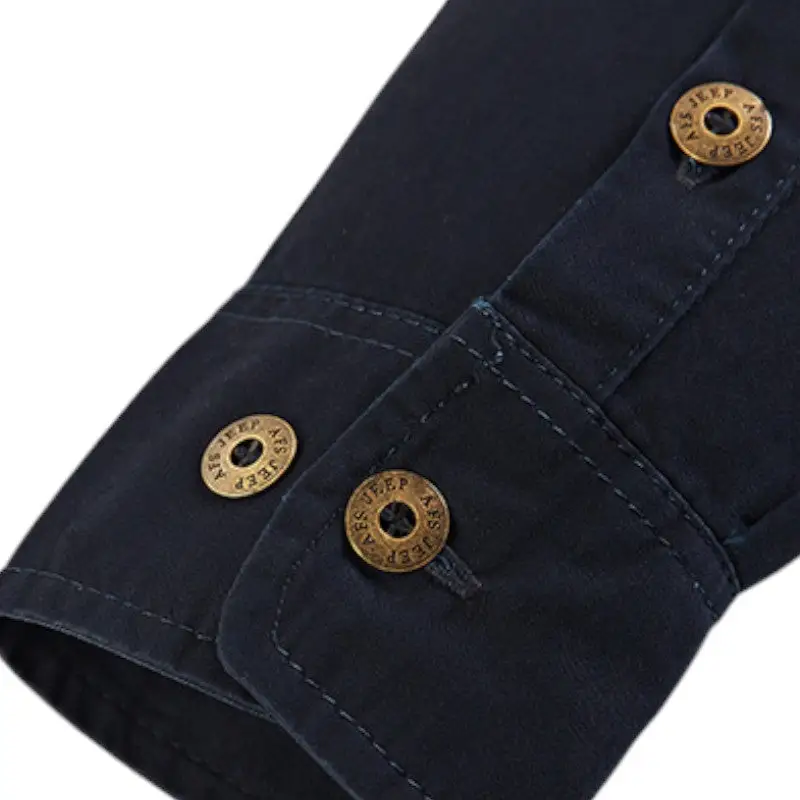 Chemise homme style militaire - Image 6